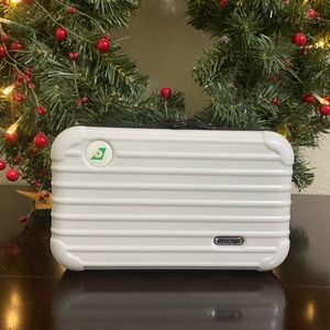 🤩RIMOWA🤩 White Pearly Mini Travel Case